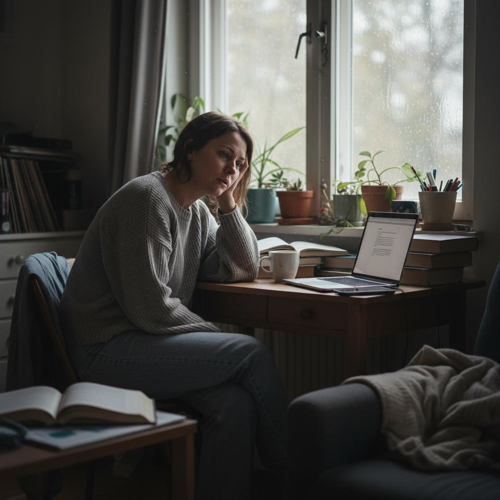 Тревожно-депрессивное состояние как признак эмоционального истощения