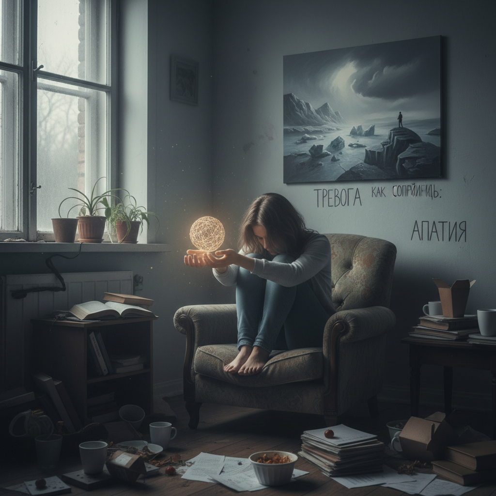 Внутренний кризис и его мир: как справиться с тревогой и апатией