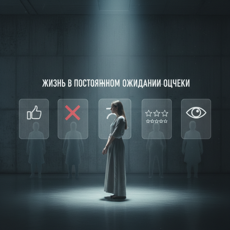 Жизнь в постоянном ожидании оценки