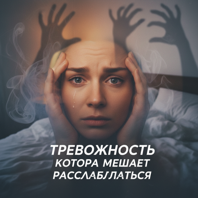 Тревожность которая мешает расслабляться